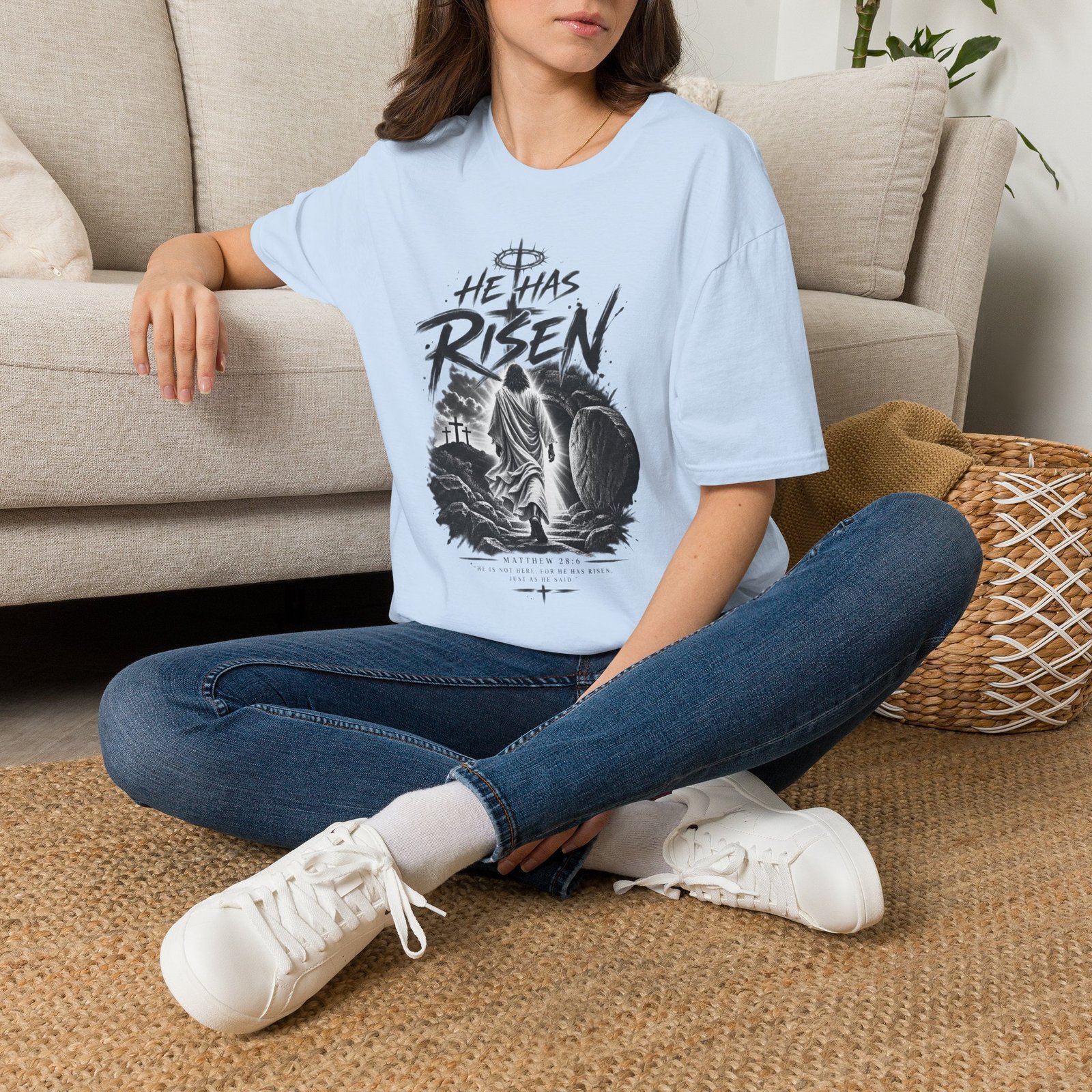 He has risen One Graphic Tee - Image 32