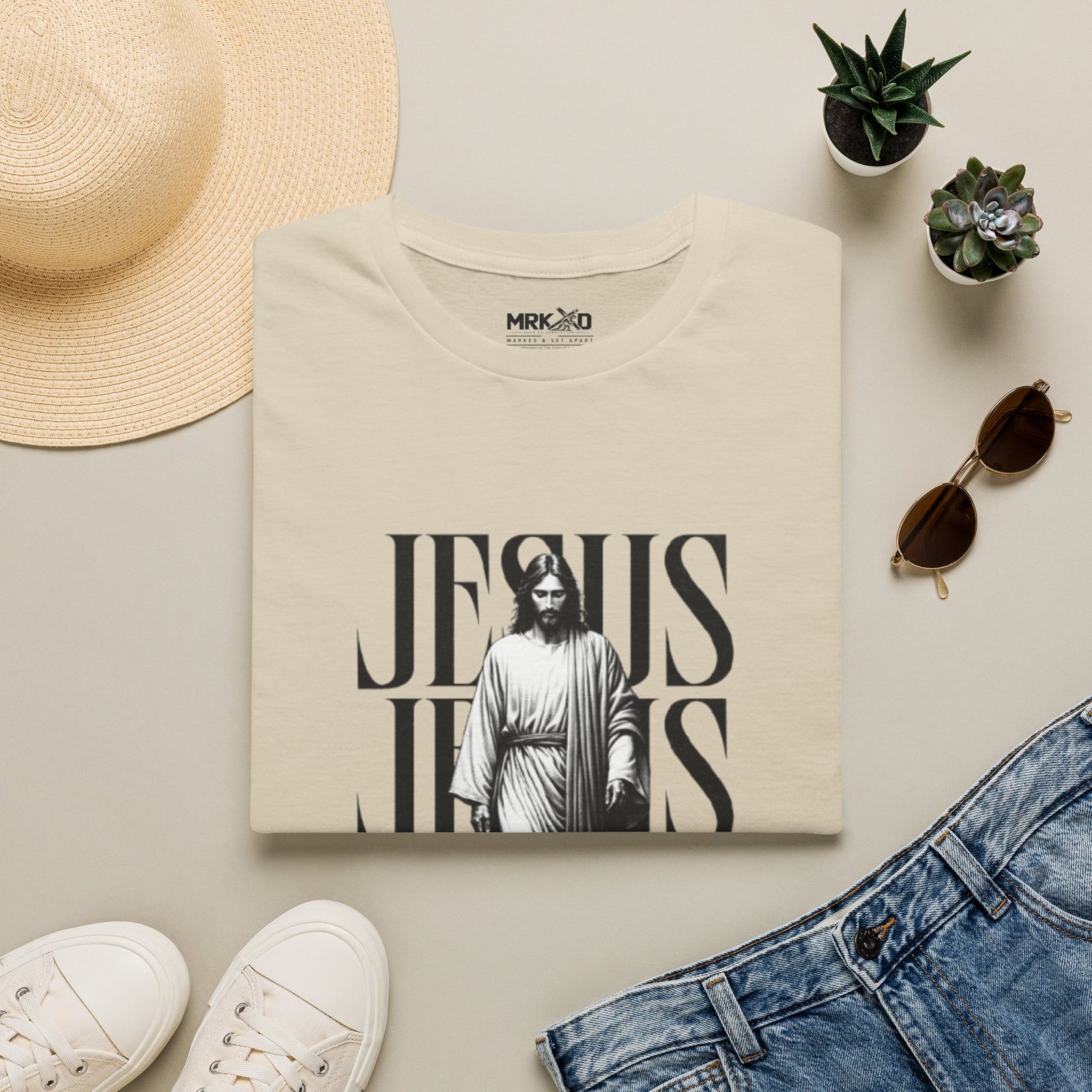 JESUS JESUS JESUS I AM THE WAY THE TRUTH AND THE LIFE Graphic Tee - Image 7