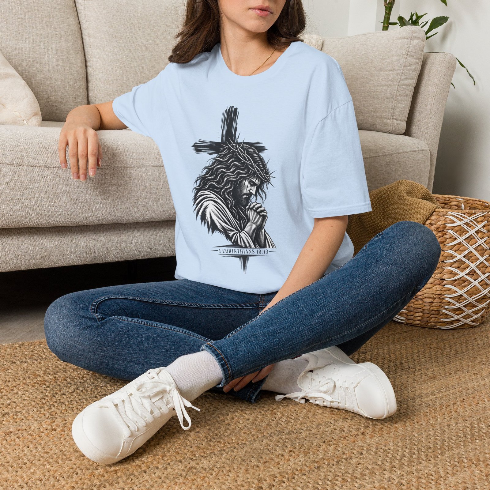 1 Corinthians 10:13 Two Graphic Tee - Image 32
