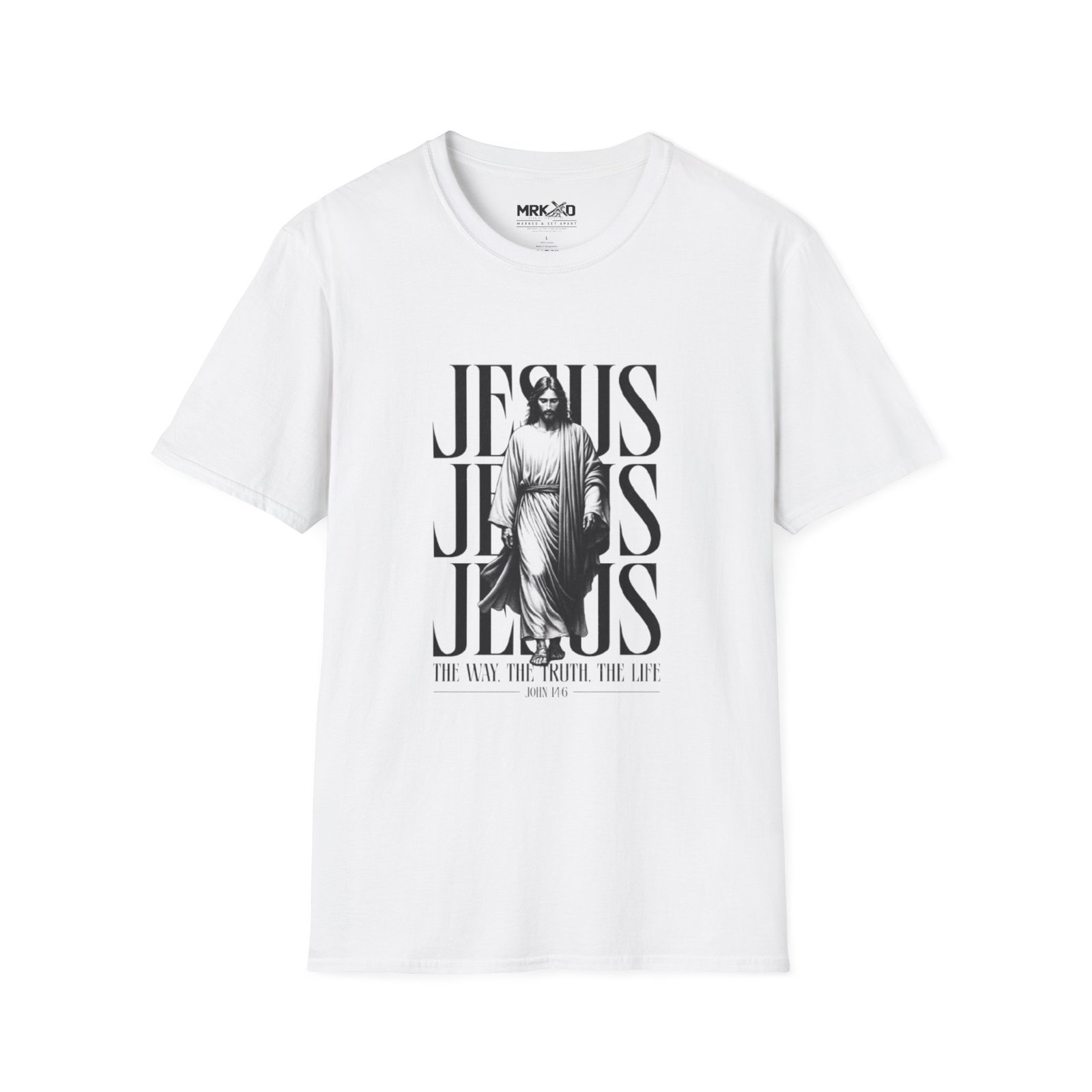 JESUS JESUS JESUS I AM THE WAY THE TRUTH AND THE LIFE Graphic Tee