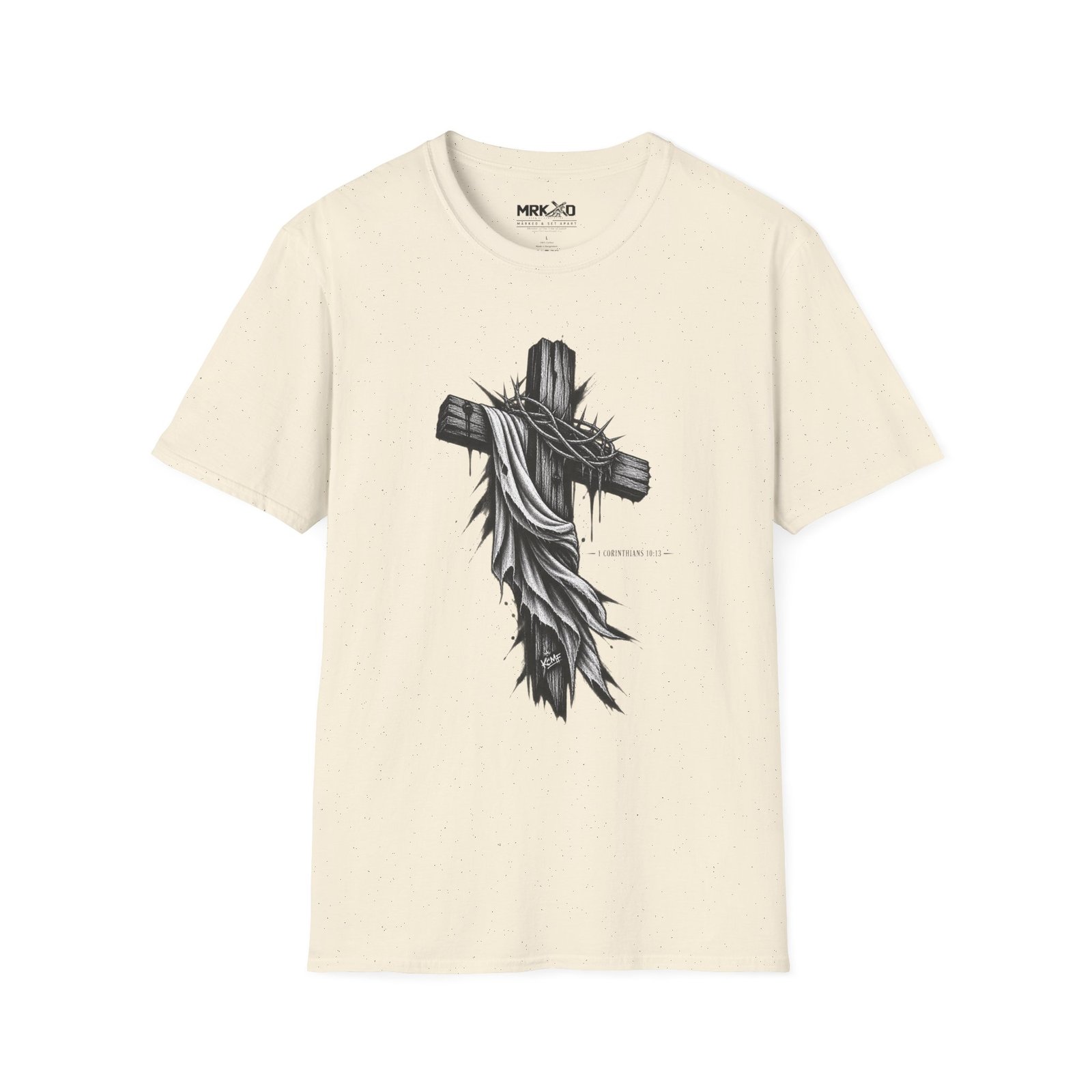 1 Corinthians 10:13 Three Graphic Tee - Image 21