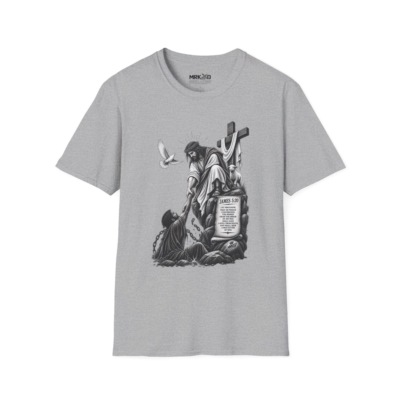 James 5:20 Graphic Tee - Image 17