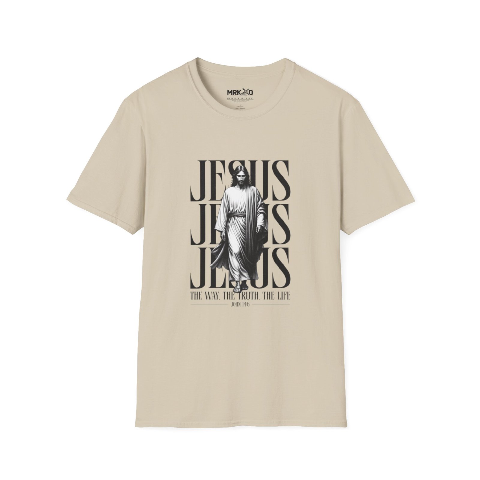 JESUS JESUS JESUS I AM THE WAY THE TRUTH AND THE LIFE Graphic Tee - Image 9