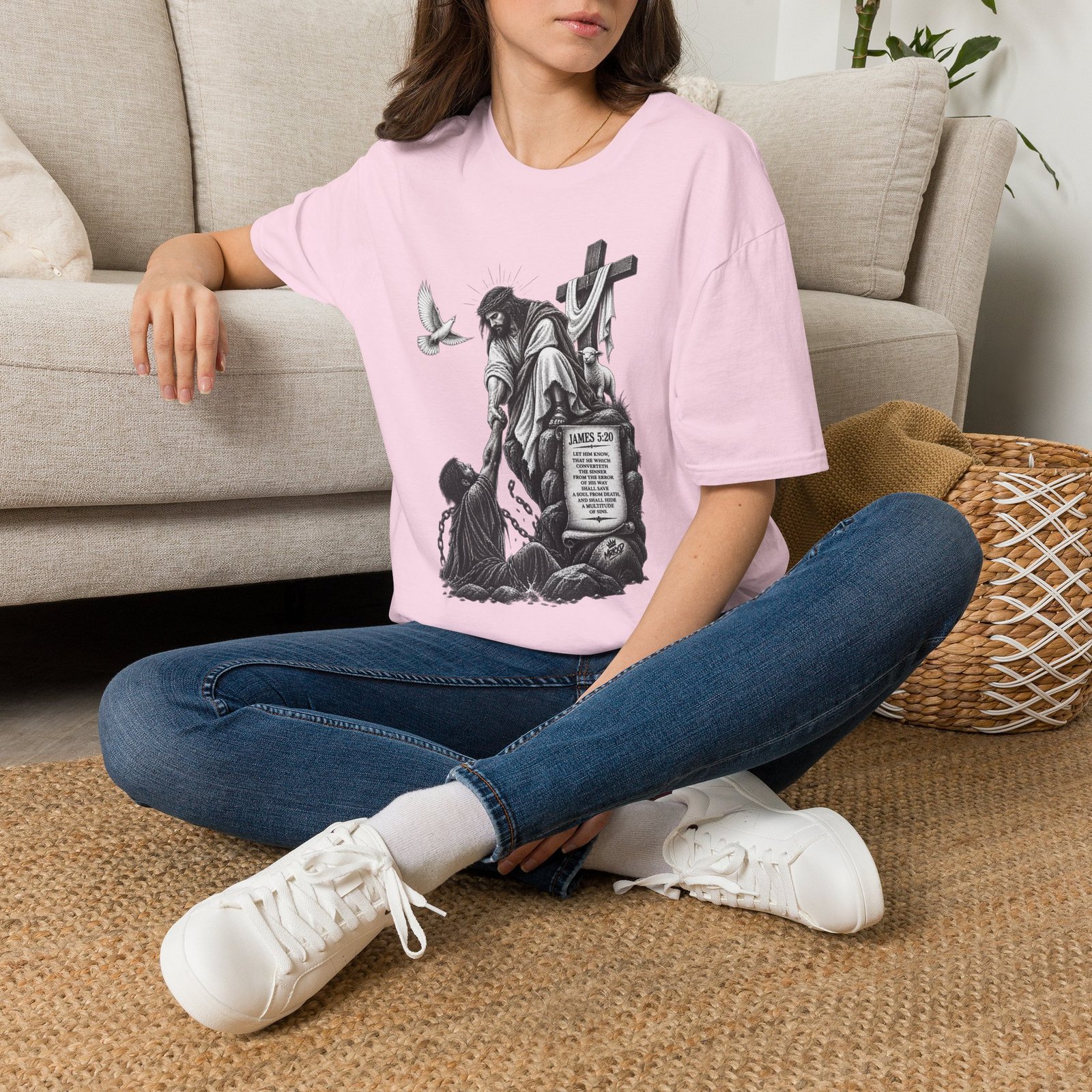 James 5:20 Graphic Tee - Image 36