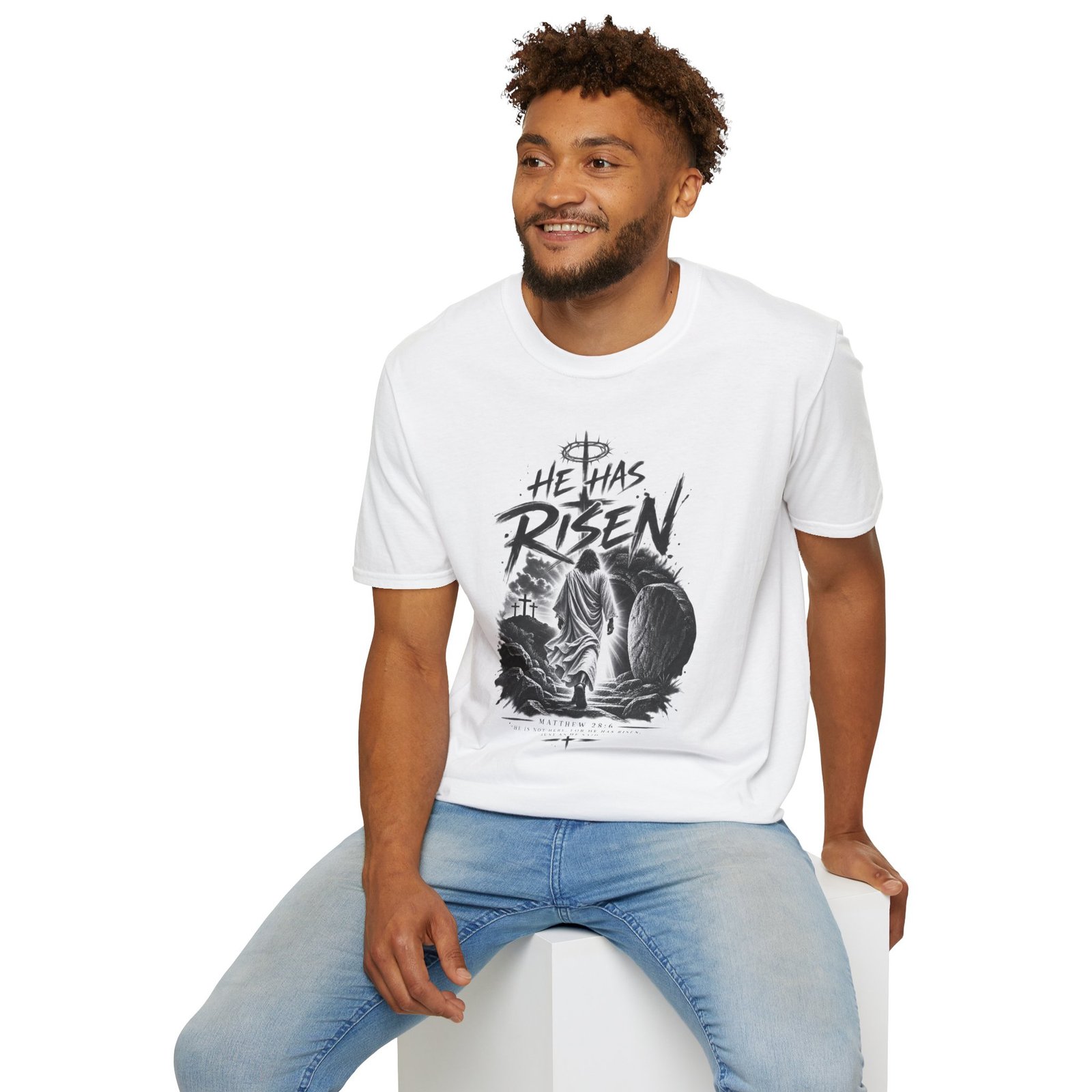 He has risen One Graphic Tee - Image 6