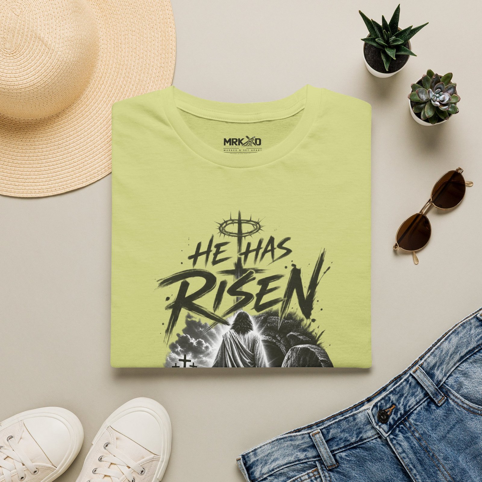 He has risen One Graphic Tee - Image 23