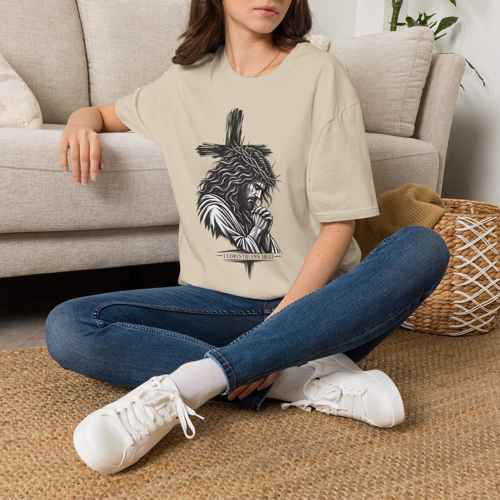 1 Corinthians 10:13 Two Graphic Tee - Image 8