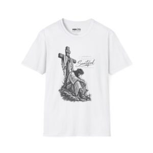 1 Corinthians 1:2 — believers are “sanctified in Christ Jesus.” Graphic Tee