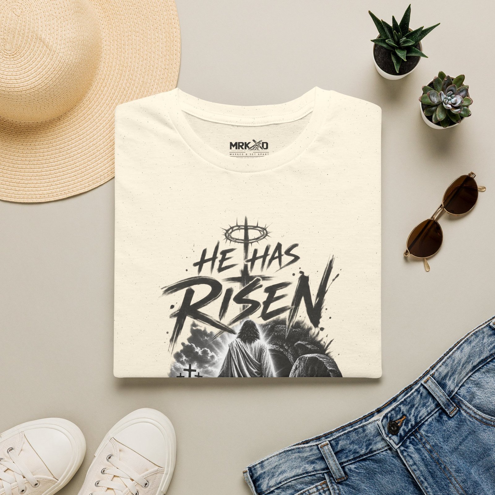 He has risen One Graphic Tee - Image 19