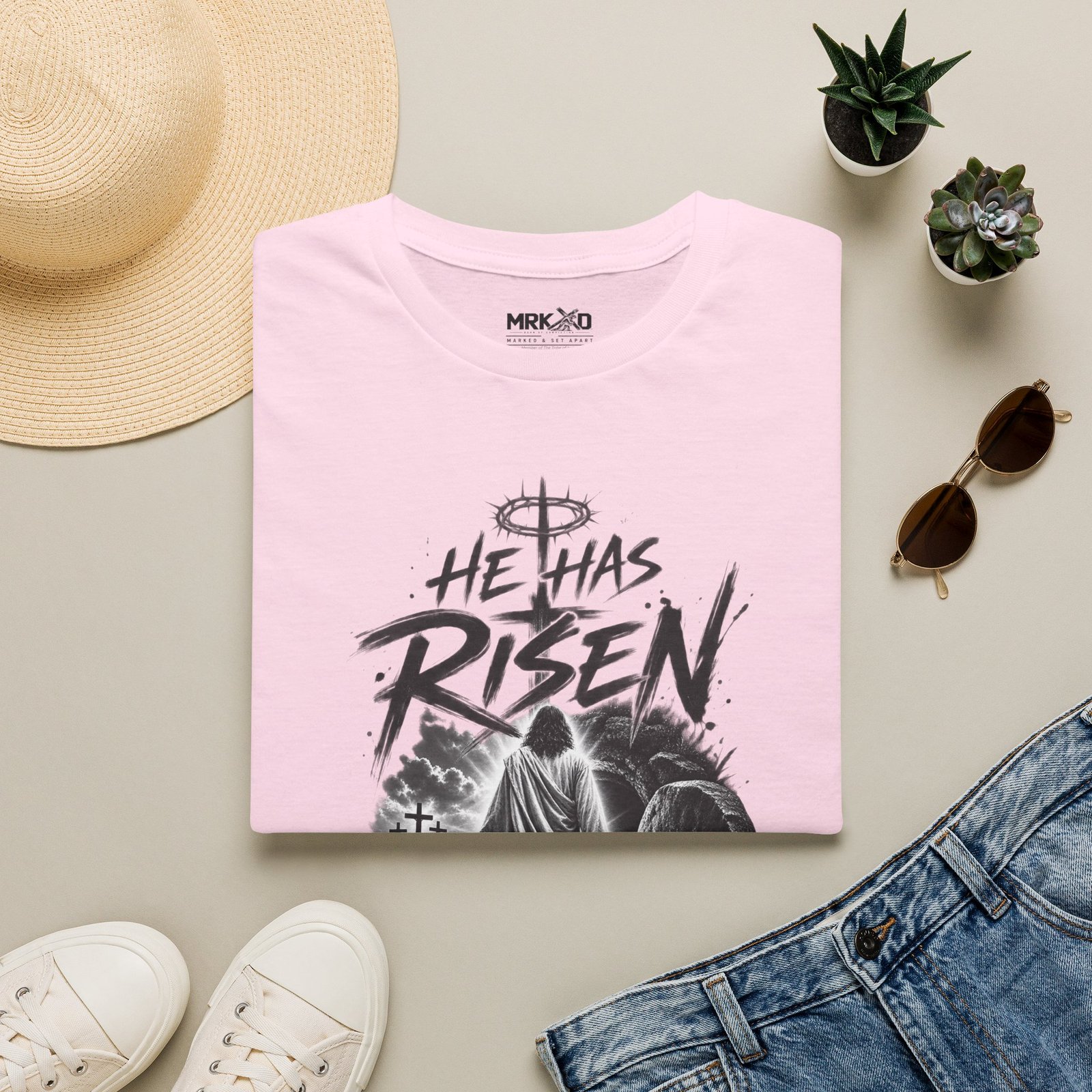 He has risen One Graphic Tee - Image 35