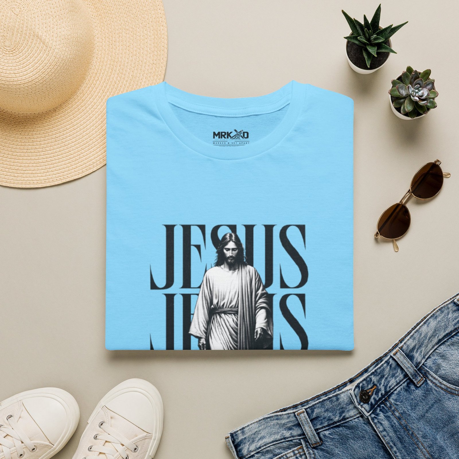 JESUS JESUS JESUS I AM THE WAY THE TRUTH AND THE LIFE Graphic Tee - Image 27