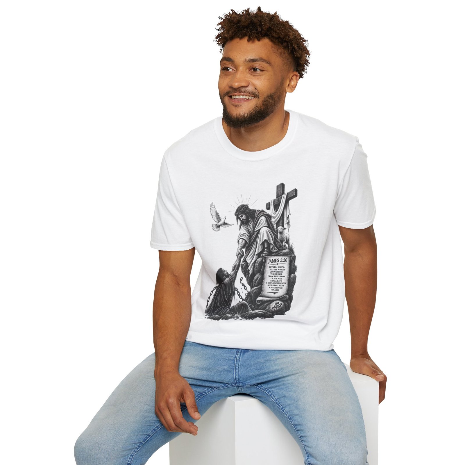James 5:20 Graphic Tee - Image 6
