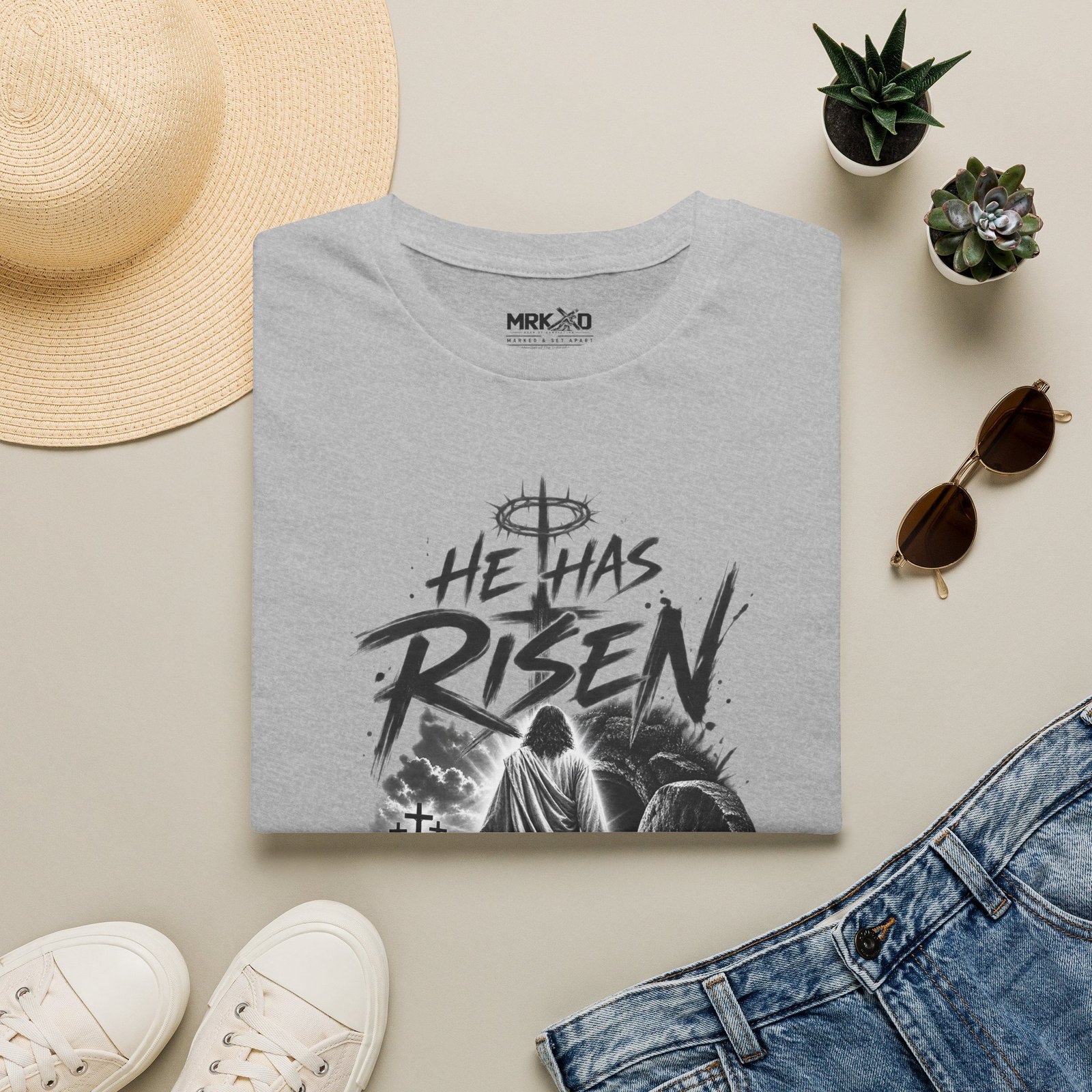 He has risen One Graphic Tee - Image 15