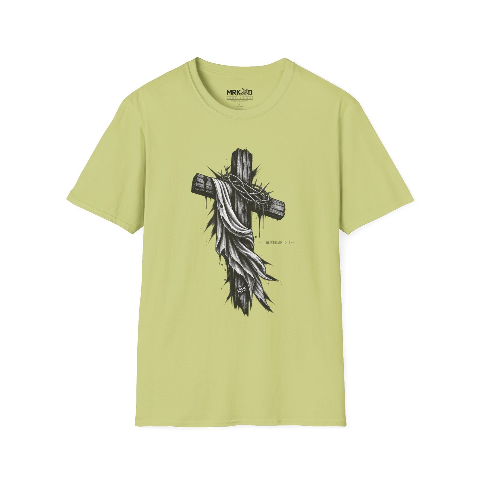 1 Corinthians 10:13 Three Graphic Tee - Image 25