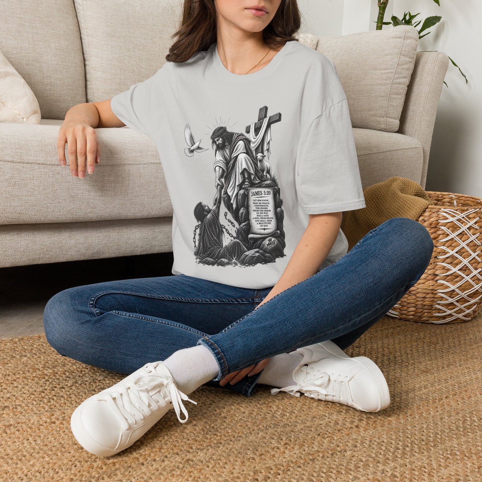 James 5:20 Graphic Tee - Image 12