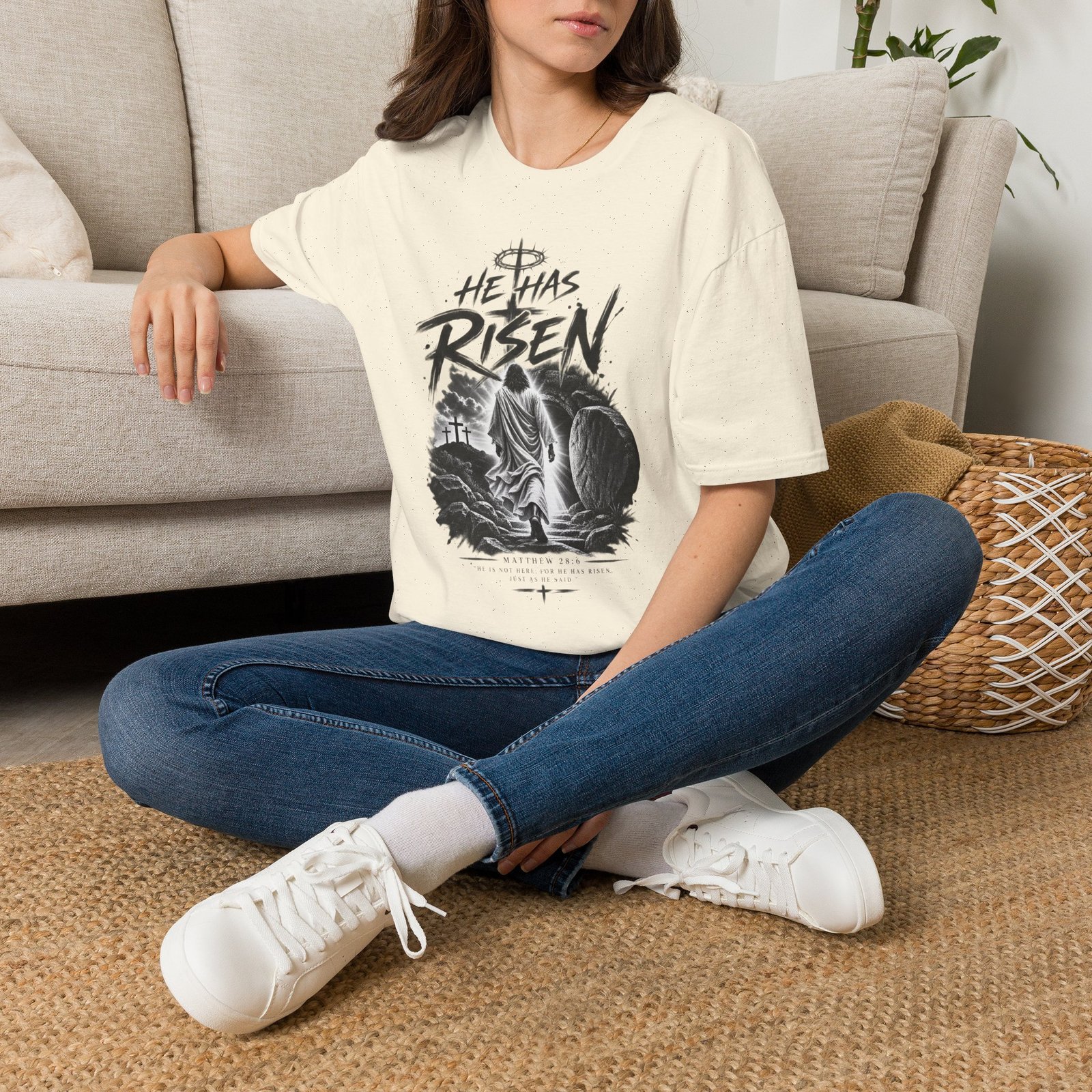 He has risen One Graphic Tee - Image 20