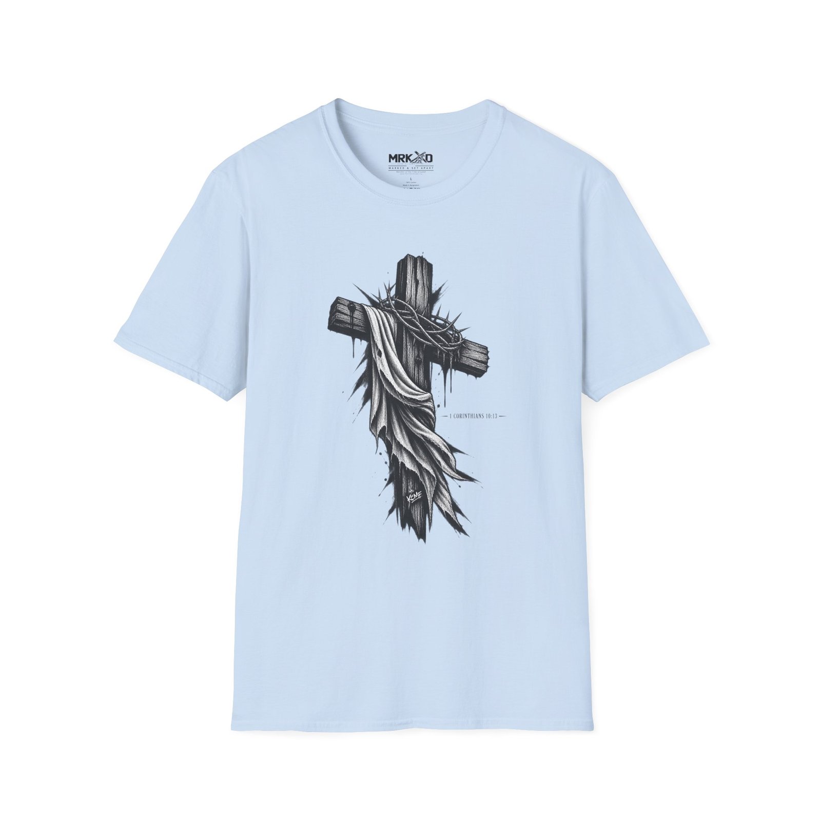 1 Corinthians 10:13 Three Graphic Tee - Image 33