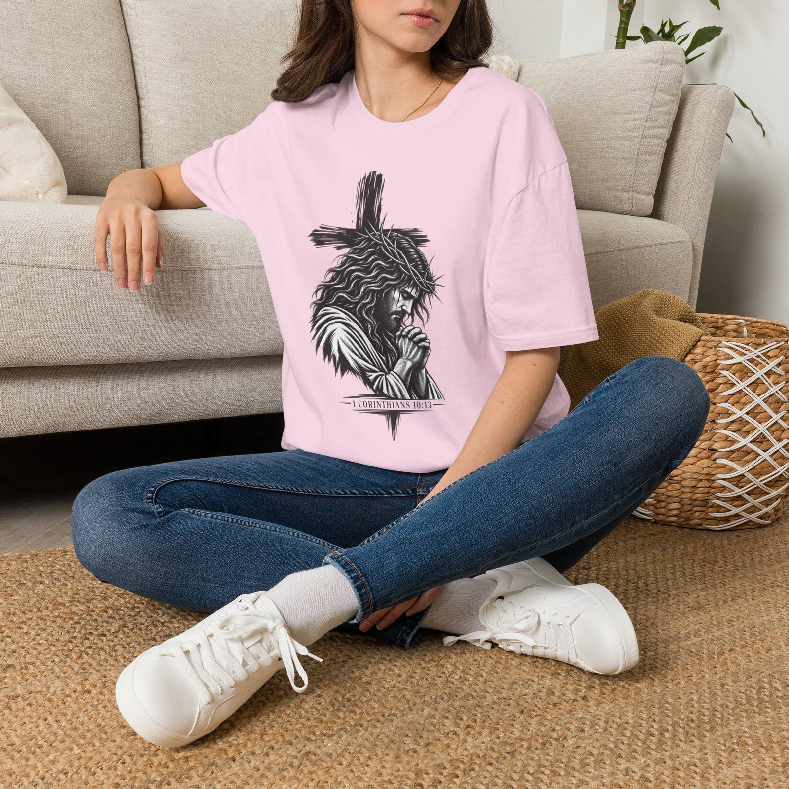1 Corinthians 10:13 Two Graphic Tee - Image 36