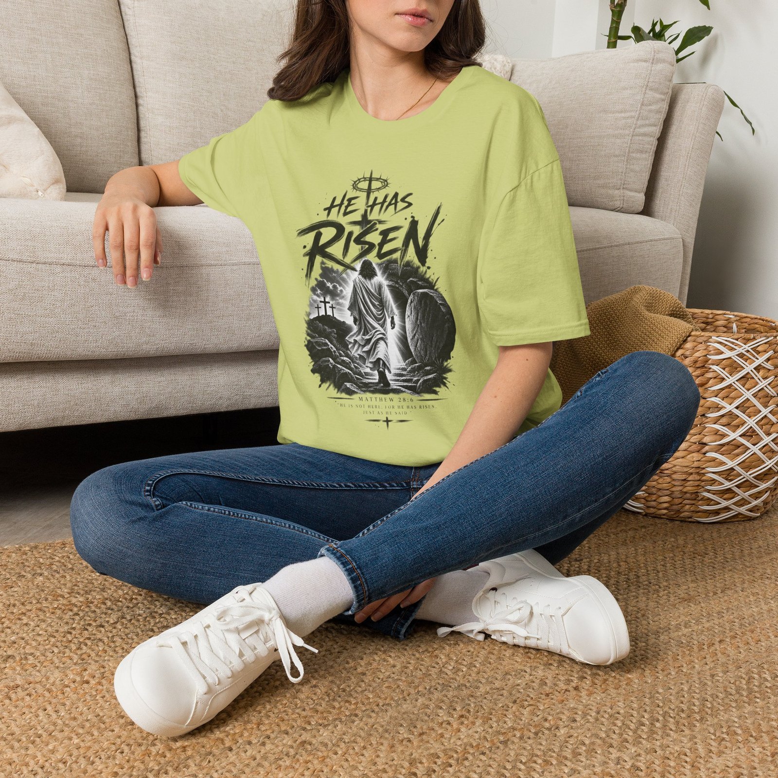 He has risen One Graphic Tee - Image 24