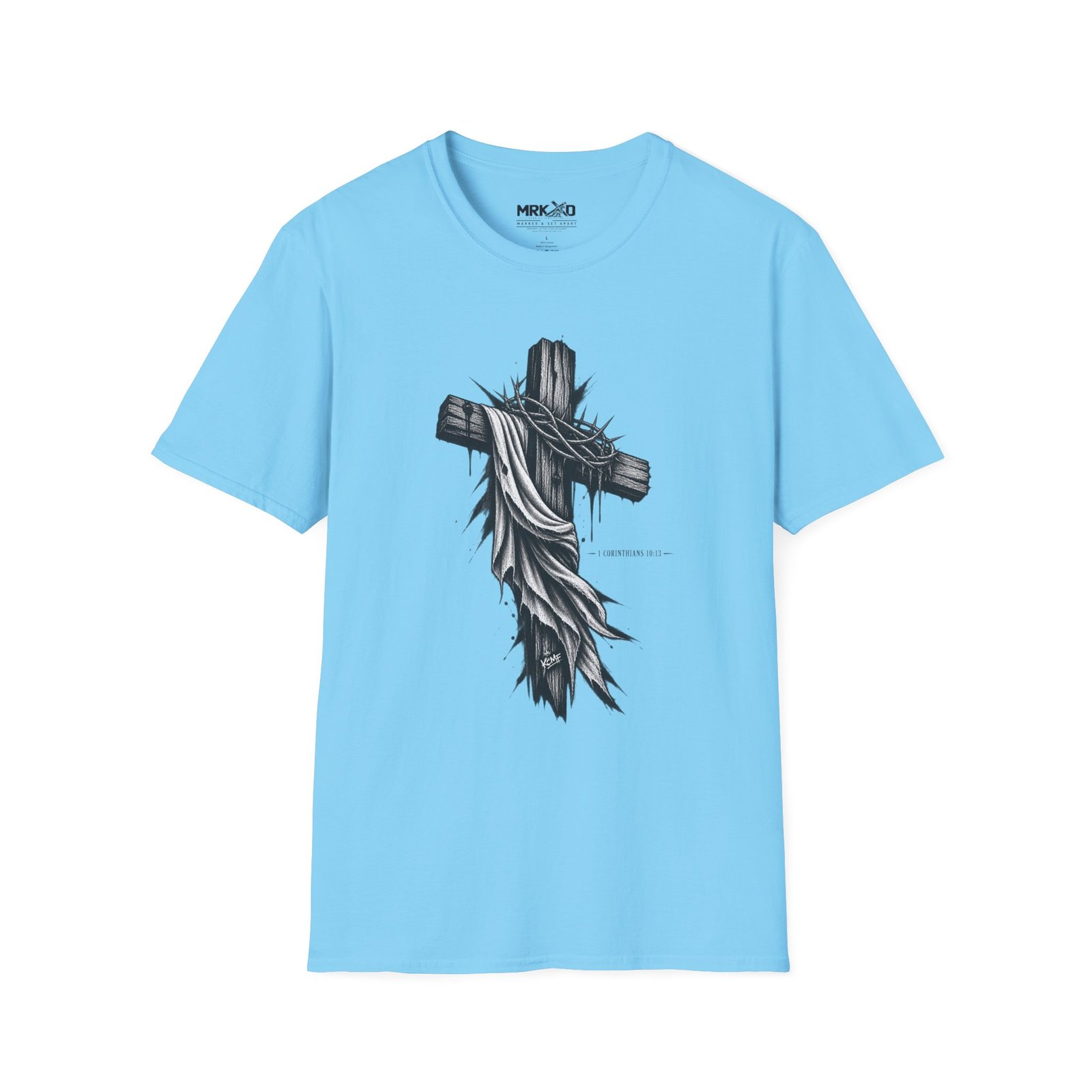 1 Corinthians 10:13 Three Graphic Tee - Image 29