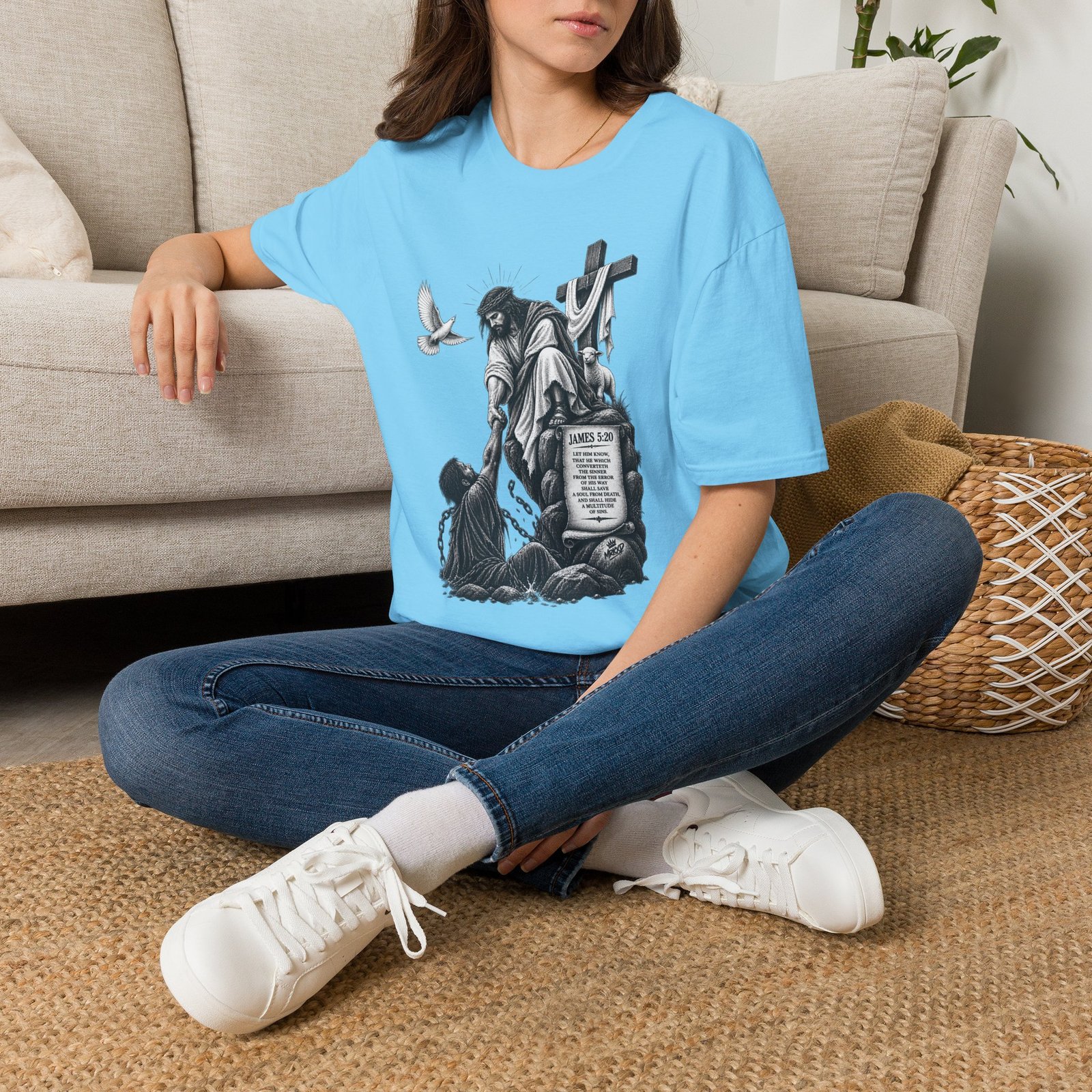 James 5:20 Graphic Tee - Image 28