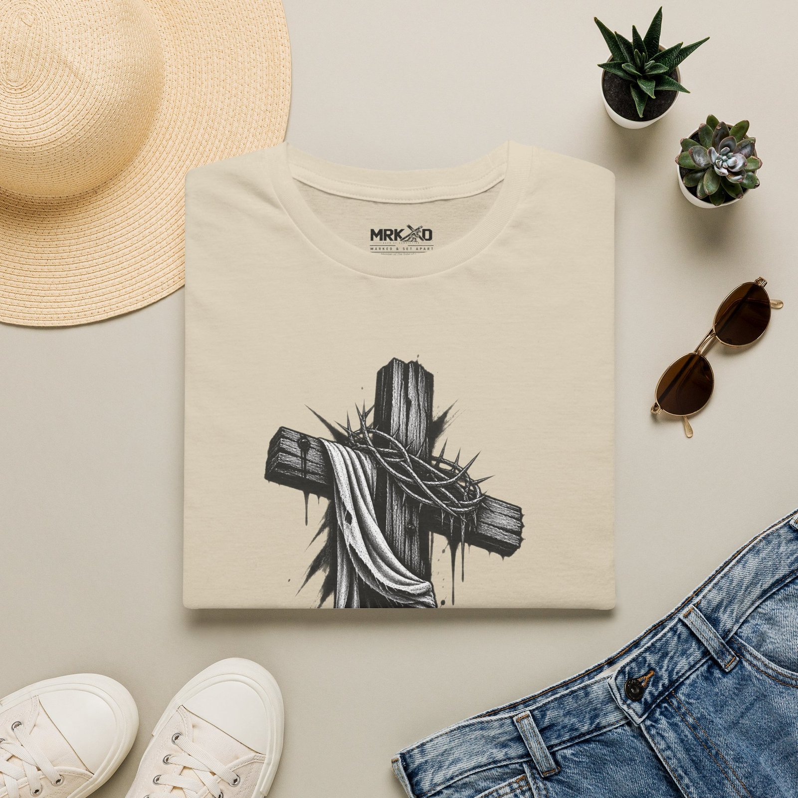 1 Corinthians 10:13 Three Graphic Tee - Image 7