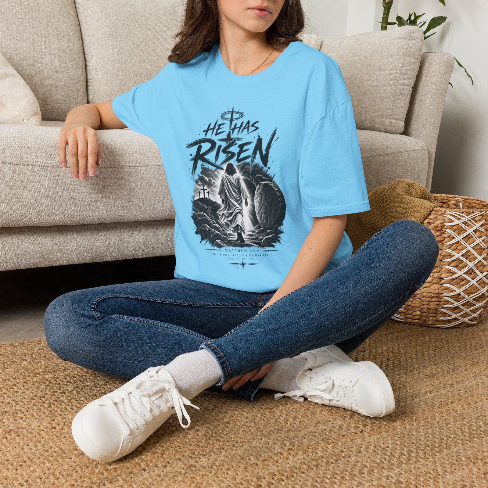 He has risen One Graphic Tee - Image 28
