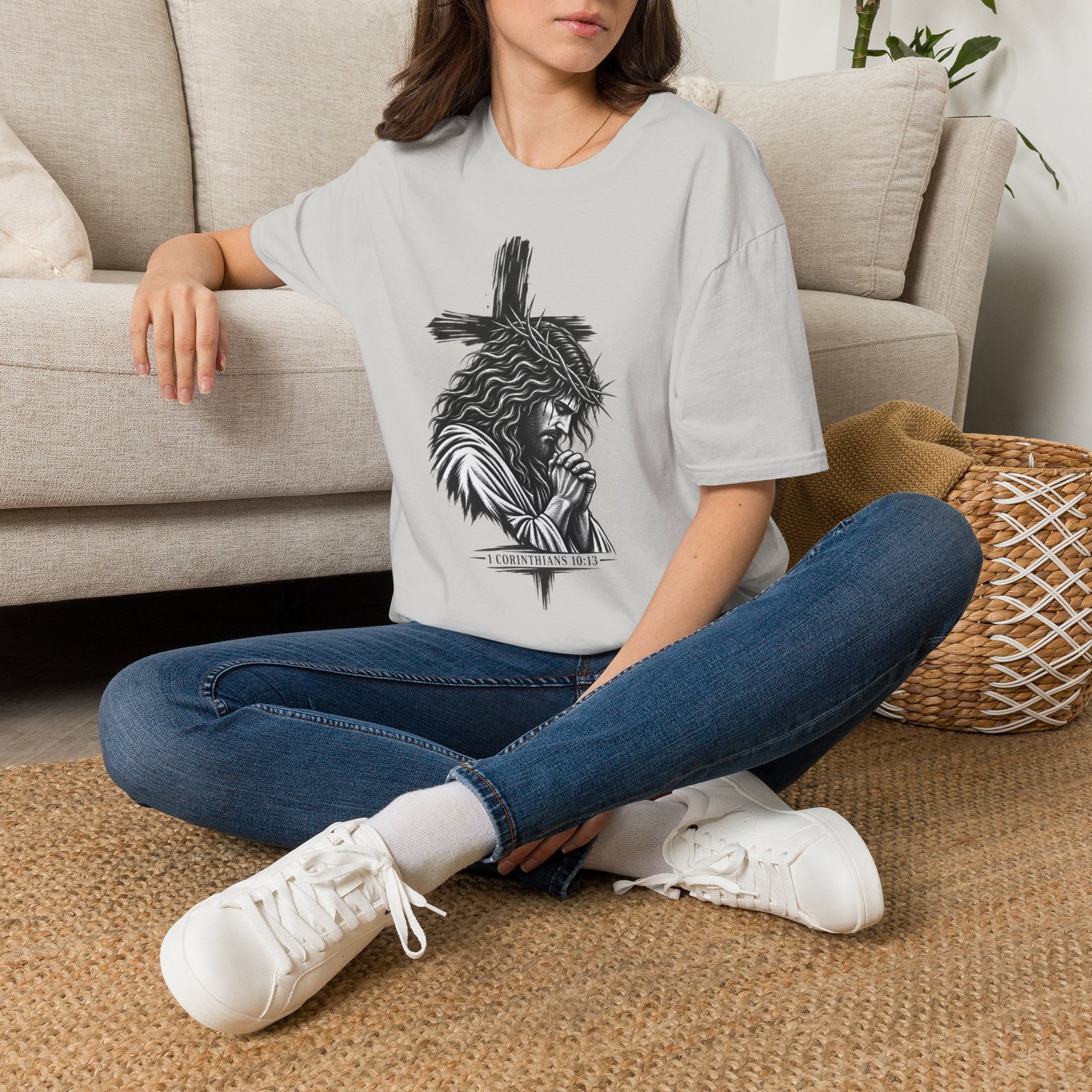 1 Corinthians 10:13 Two Graphic Tee - Image 12