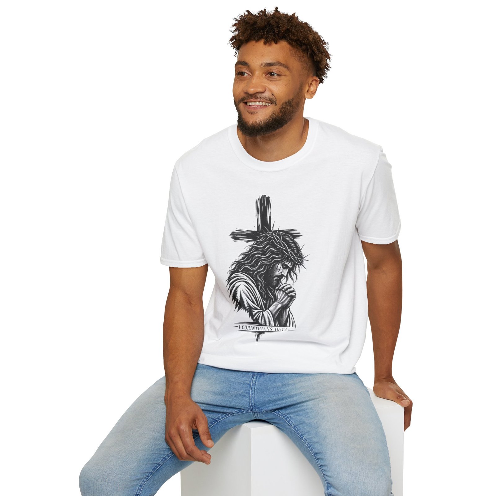 1 Corinthians 10:13 Two Graphic Tee - Image 6