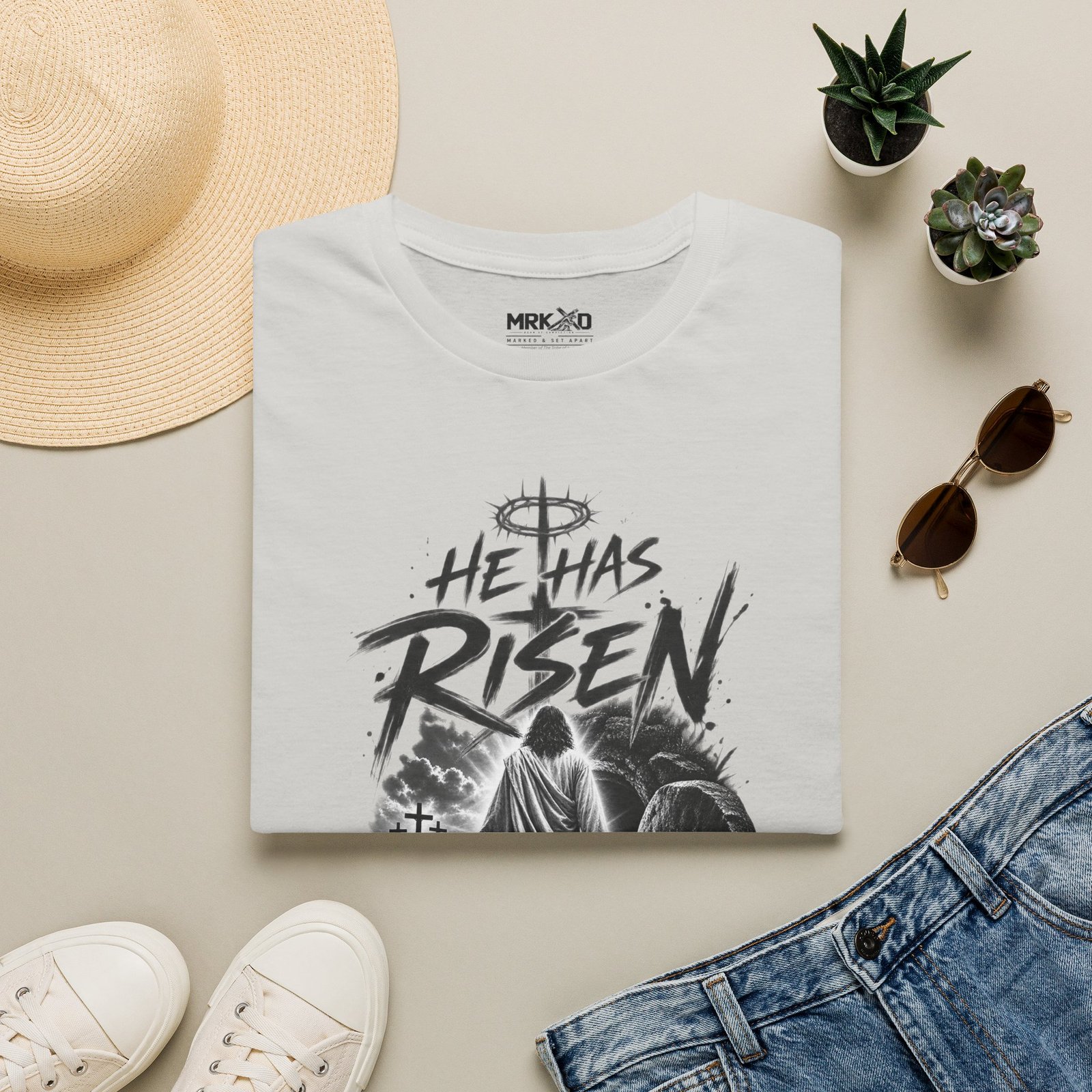 He has risen One Graphic Tee - Image 11